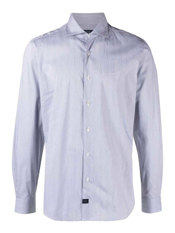 FAY: camicie - Camicia con colletto francese