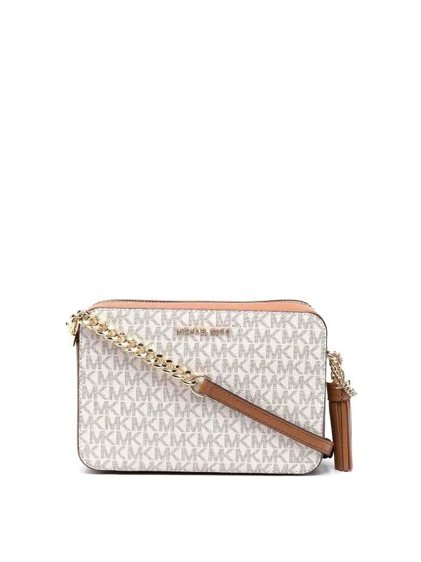 MICHAEL KORS: ショルダーバッグ - ショルダーバッグ - ブラウン