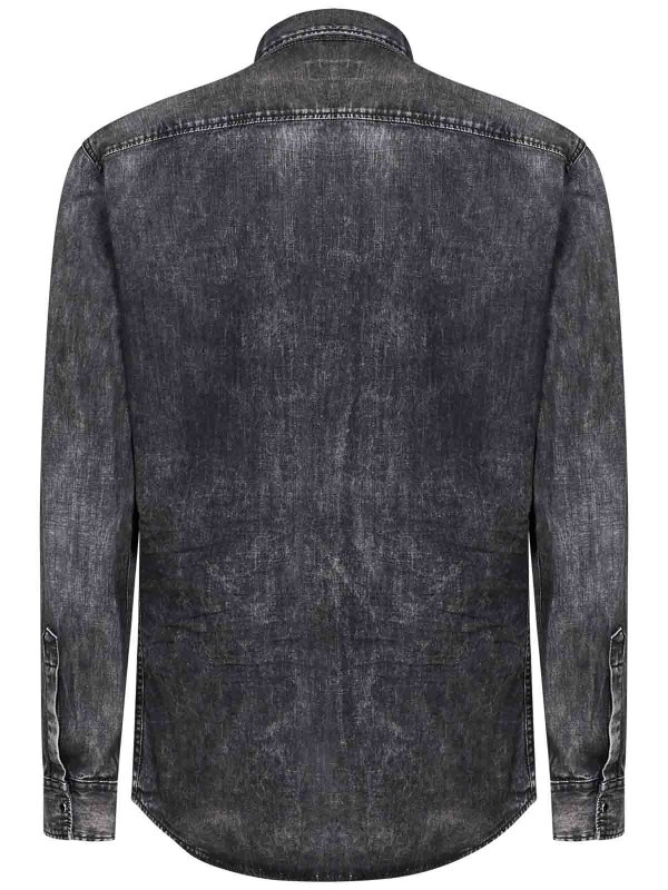 The Best Shops DSQUARED2: Chemises - Chemise - Gris