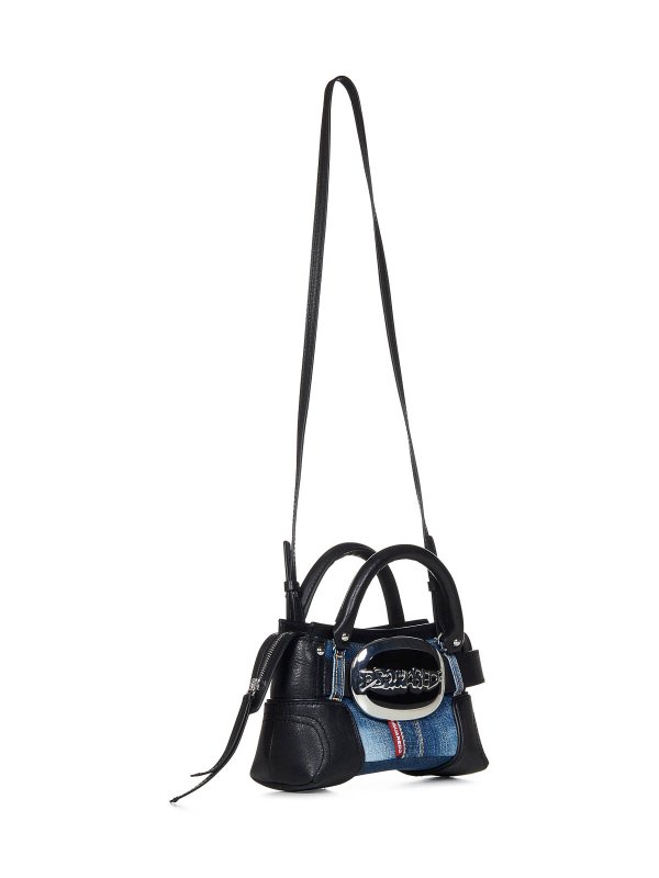 DSQUARED2: totes bags online - Leather Handbag