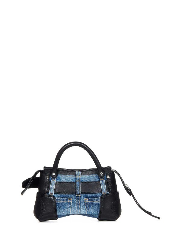 The Best Shops DSQUARED2: totes bags - Leather Handbag