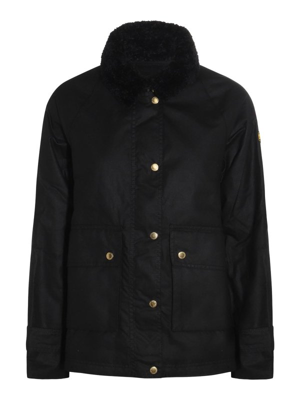 BARBOUR: padded jackets - Jaguar Cotton Down Jacket