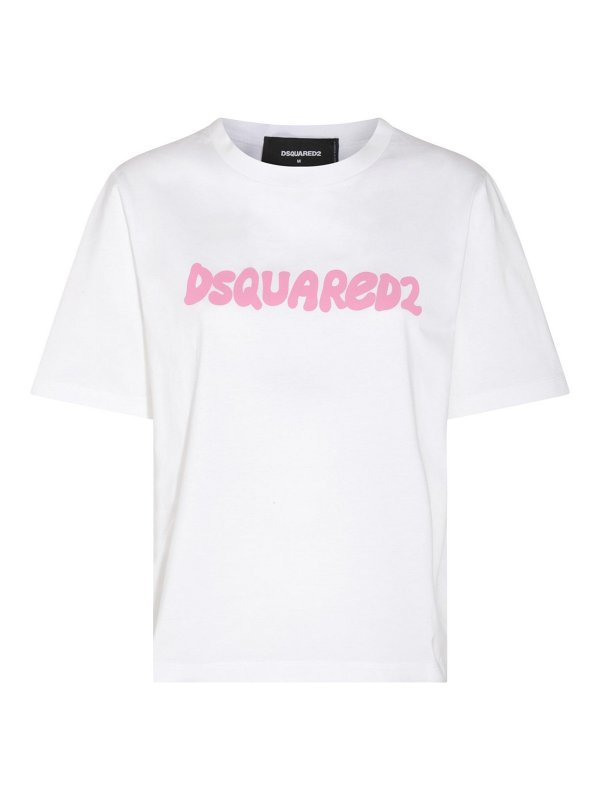 DSQUARED2: Camisetas - Camiseta - Blanco
