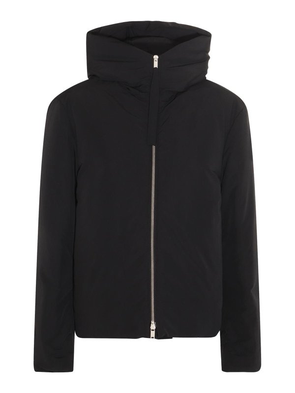 JIL SANDER: padded jackets - Black down jacket