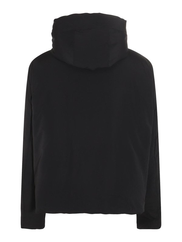 JIL SANDER: padded jackets online - Black down jacket