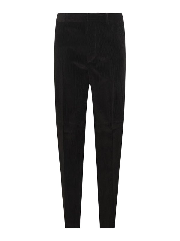 DSQUARED2: Pantalons casual - Pantalons Décontractés - Noir