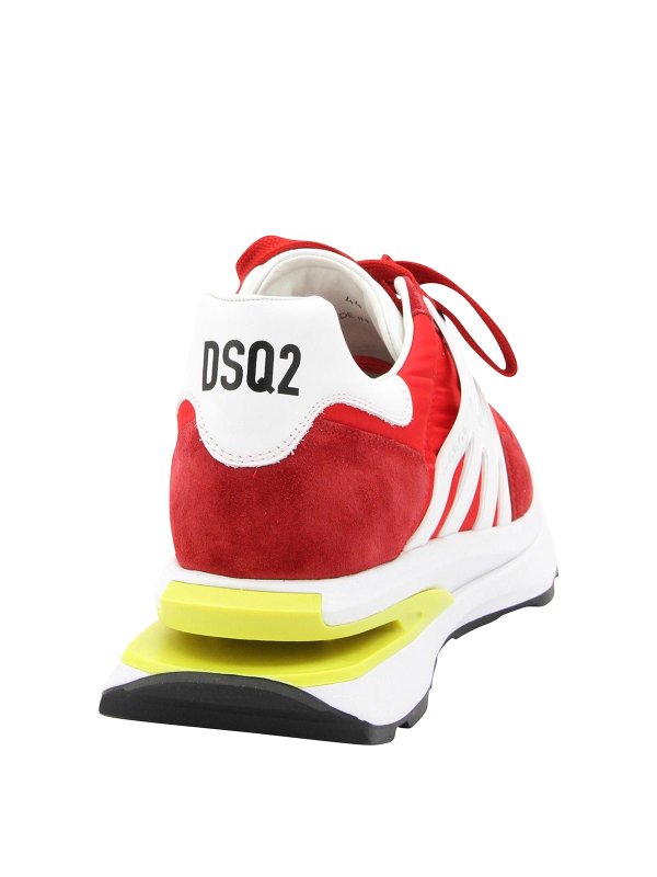 DSQUARED2: Zapatillas online - Zapatillas - Rojo