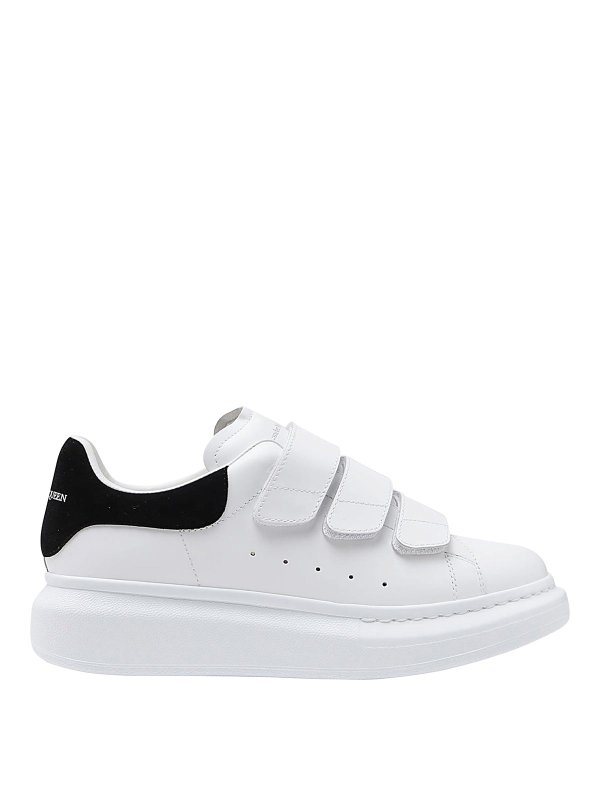 ALEXANDER MCQUEEN: Chaussures de sport - Baskets - Blanc