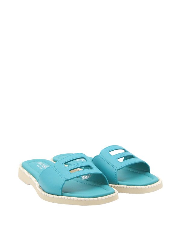 HOGAN: Sandales online - Sandales - Bleu Clair