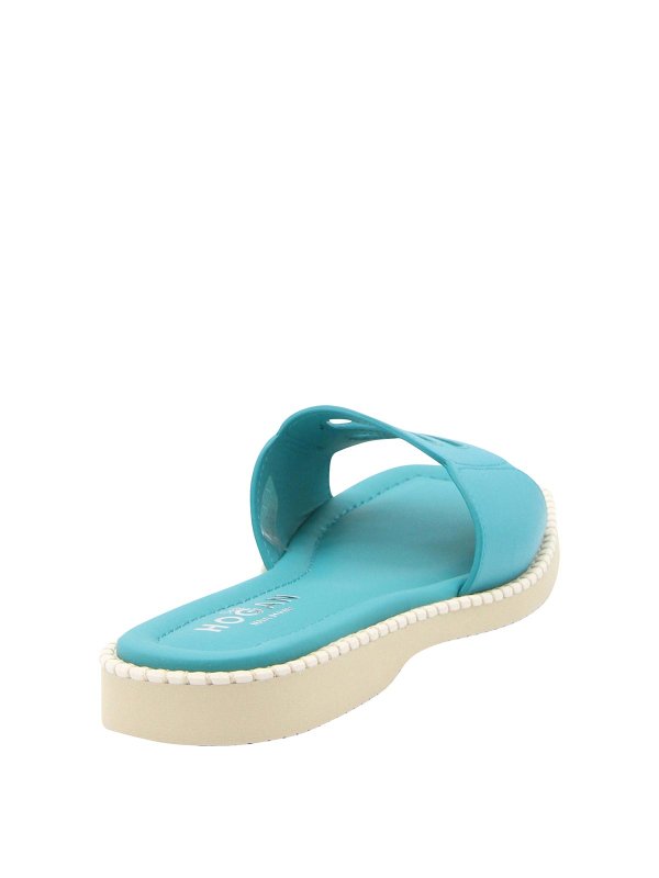 The Best Shops HOGAN: Sandales - Sandales - Bleu Clair