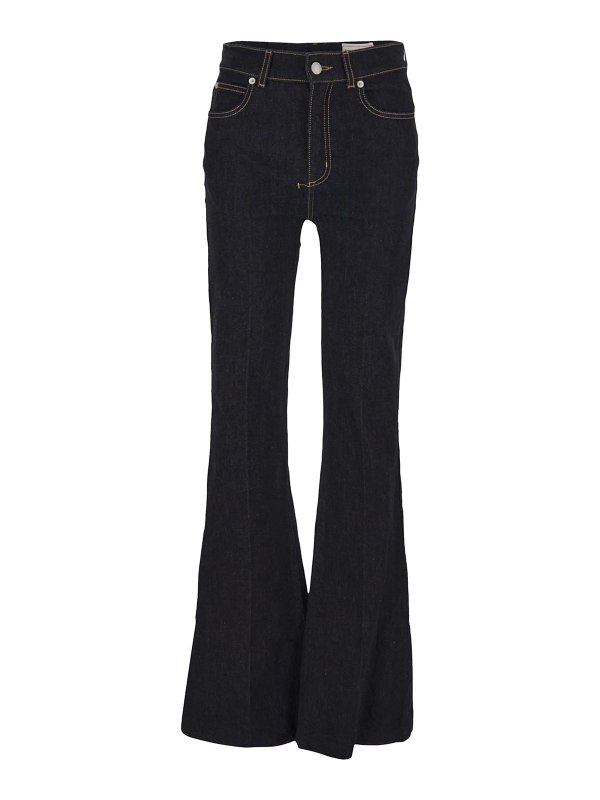 ALEXANDER MCQUEEN: bootcut jeans - Alexander mcqueen jeans
