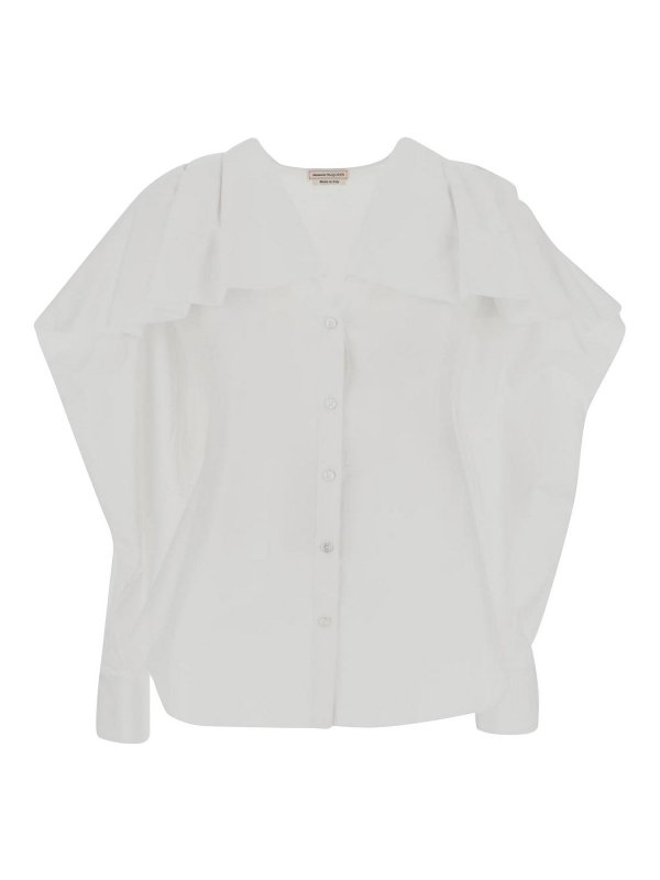 ALEXANDER MCQUEEN: シャツ - シャツ - 白