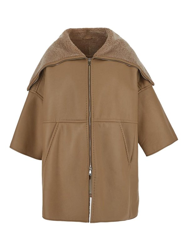 Max Mara: short coats - Merino wool coat