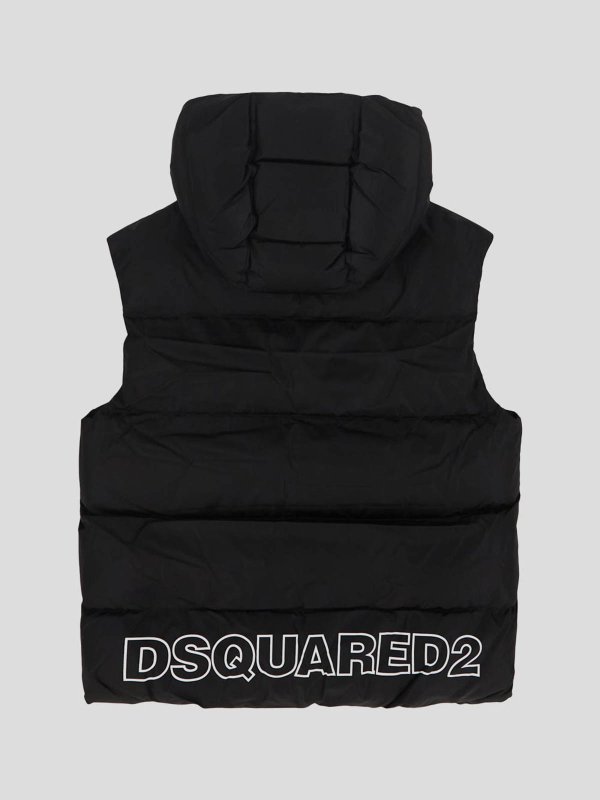 DSQUARED2: Chaquetas y Chaquetones acolchados online - Chaqueta Alcochada - Negro