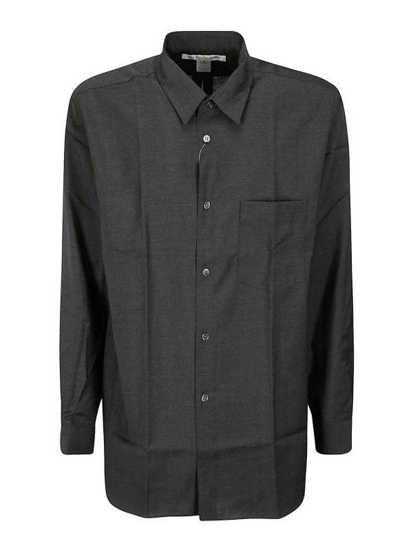 COMME DES GARCONS: シャツ - シャツ - ダークブルー