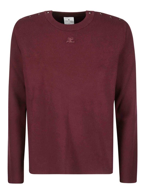 Courreges: crew necks - Crewneck