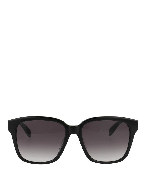 ALEXANDER MCQUEEN: Sonnenbrillen - Sonnenbrille - Schwarz