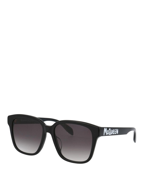 ALEXANDER MCQUEEN: Sonnenbrillen online - Sonnenbrille - Schwarz