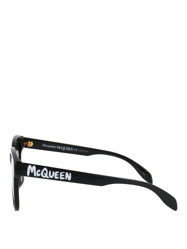 The Best Shops ALEXANDER MCQUEEN: Sonnenbrillen - Sonnenbrille - Schwarz