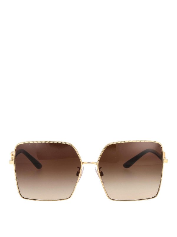 DOLCE & GABBANA: サングラス - サングラス - 金