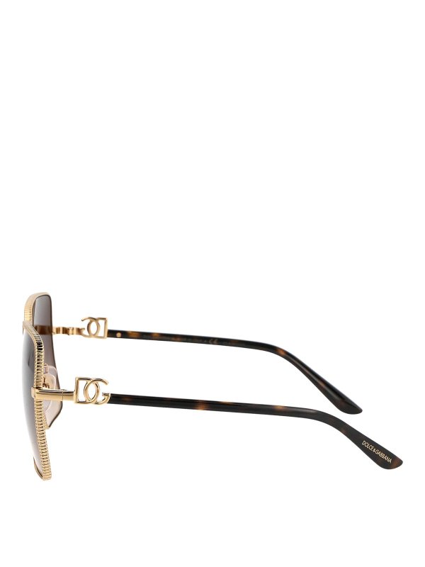 The Best Shops DOLCE & GABBANA: サングラス - サングラス - 金