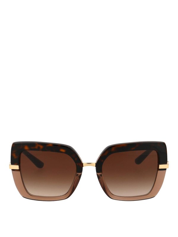 DOLCE & GABBANA: Lunettes de soleil - Lunettes De Soleil - Or
