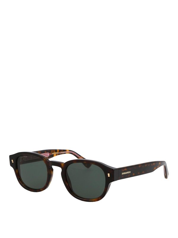 DSQUARED2: Lunettes de soleil online - Lunettes De Soleil - Marron