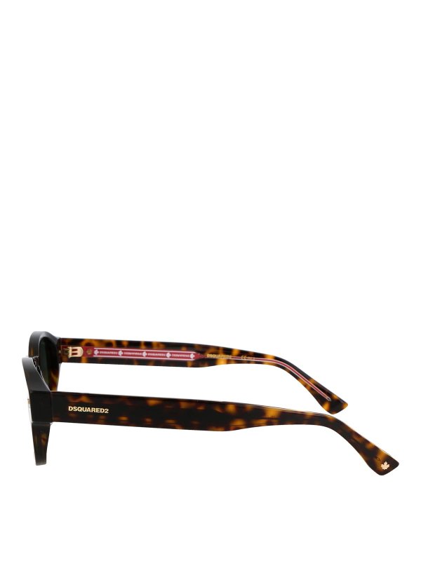 The Best Shops DSQUARED2: Lunettes de soleil - Lunettes De Soleil - Marron