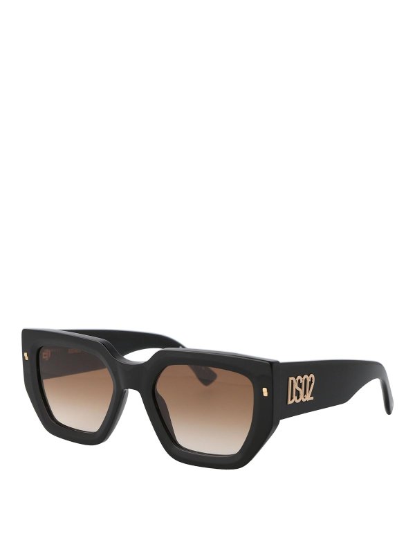 DSQUARED2: Lunettes de soleil online - Lunettes De Soleil - Noir