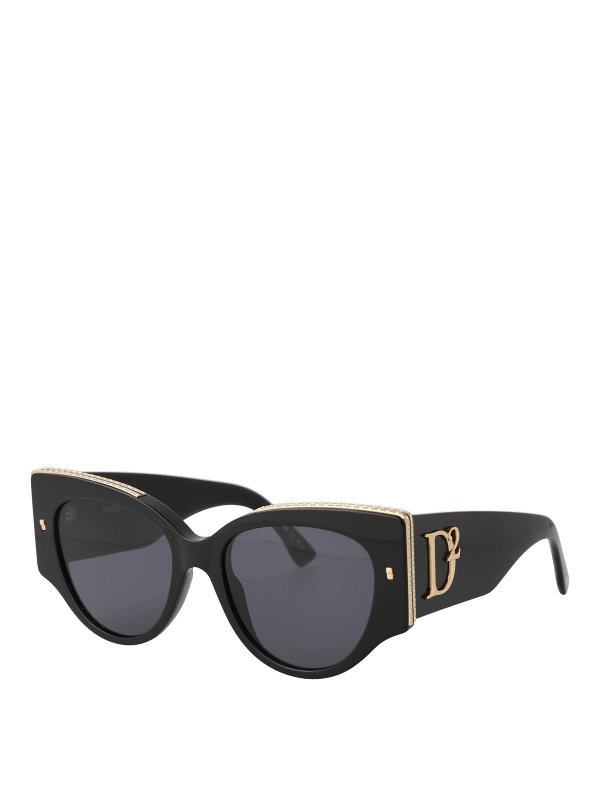 DSQUARED2: Sonnenbrillen online - Sonnenbrille - Schwarz