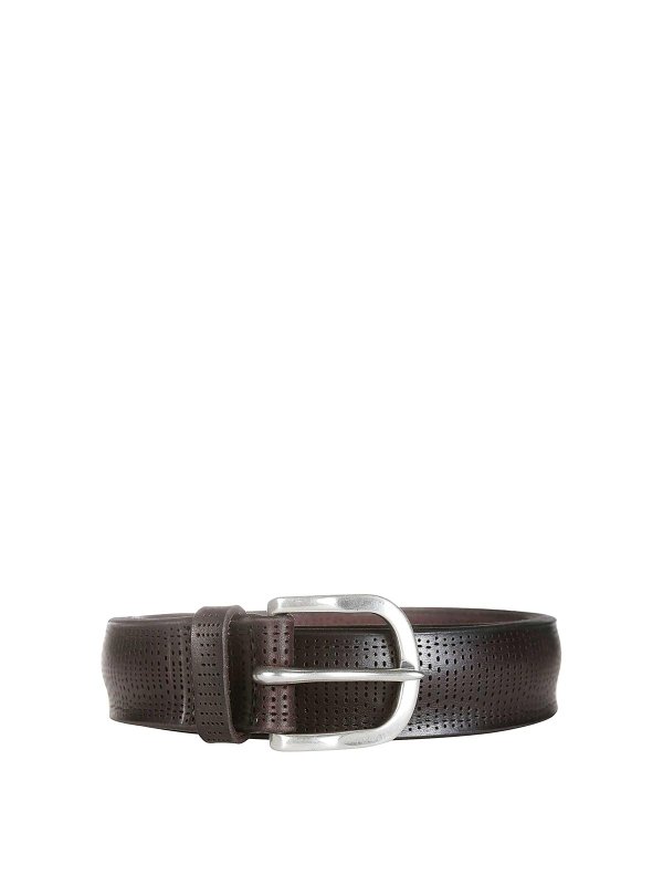 ORCIANI: belts - Perforated belt h35