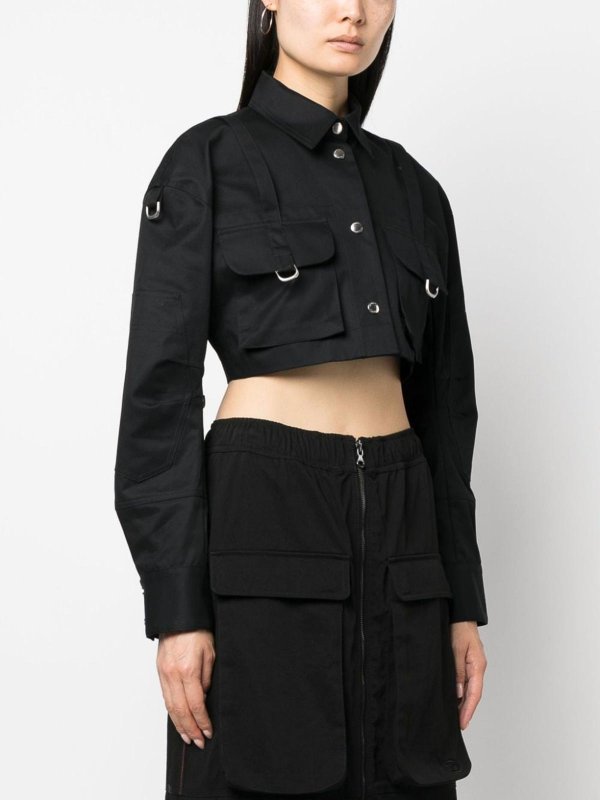 The Best Shops OFF-WHITE: casual jackets - Cropped jacket