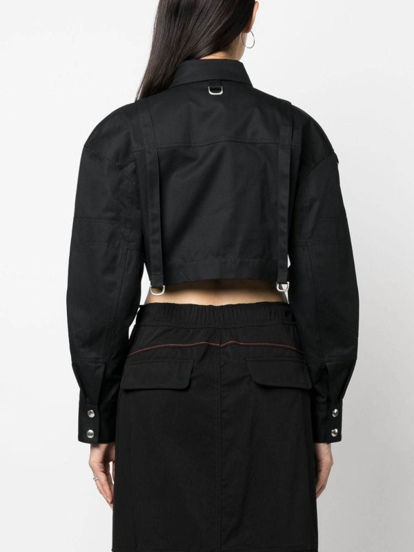 Cropped jacket shop online: OFF-WHITE