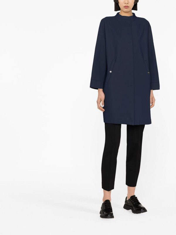 HERNO: cappotti corti online - Cappotto corto blu