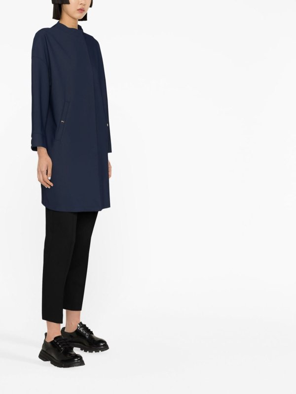 The Best Shops HERNO: cappotti corti - Cappotto corto blu