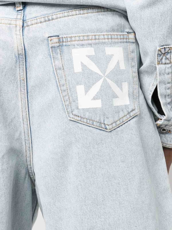 OFF-WHITE buy online ショートパンツ - ブルー