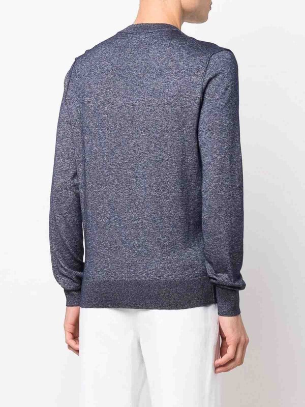 The Best Shops DOLCE & GABBANA: Pull col rond - Pull Col Rond - Bleu
