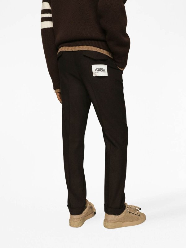 DOLCE & GABBANA buy online Pantalones De Sastrería - Marrón