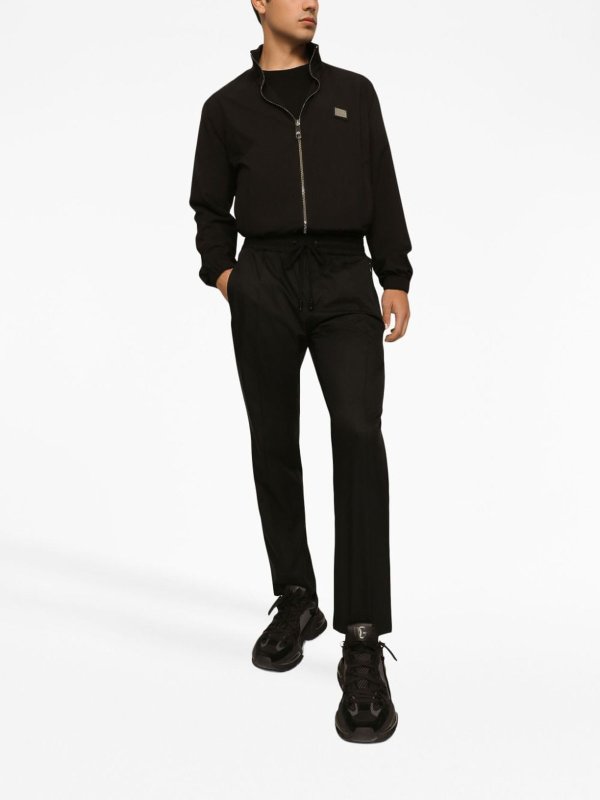 The Best Shops DOLCE & GABBANA: スウェットパンツ - トラックスーツ ボトムス - 黒