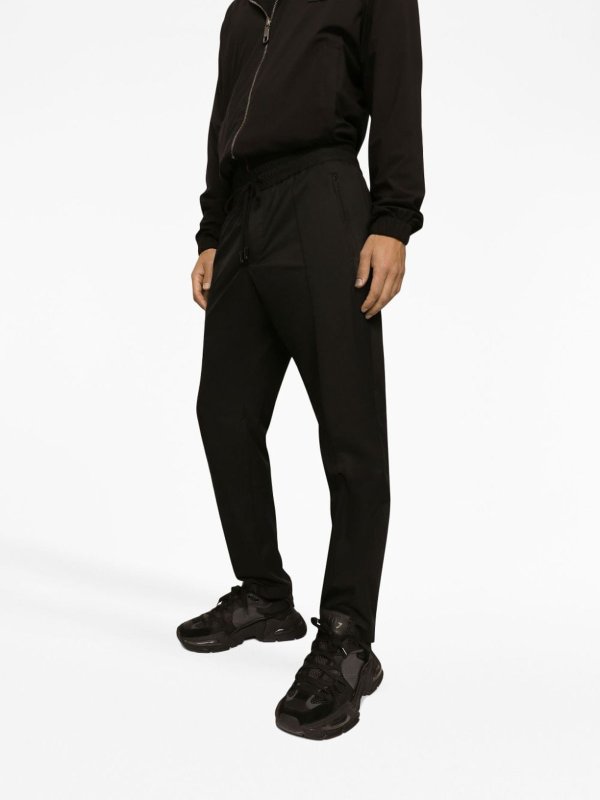 DOLCE & GABBANA buy online トラックスーツ ボトムス - 黒