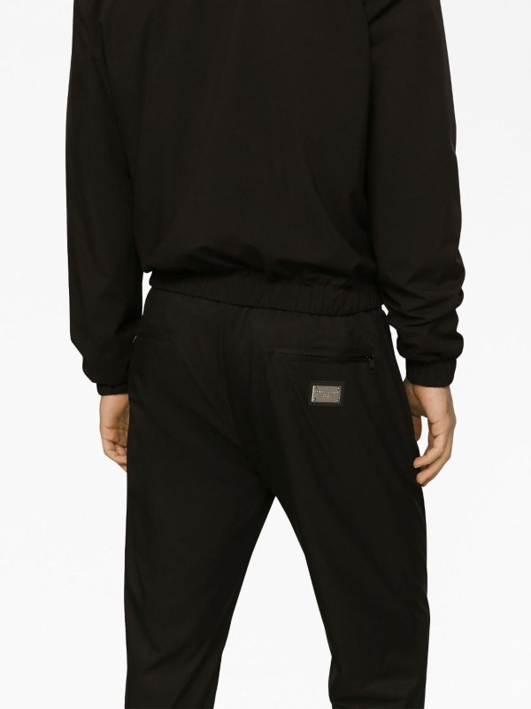 The Best Shops DOLCE & GABBANA: トラックスーツ ボトムス - 黒