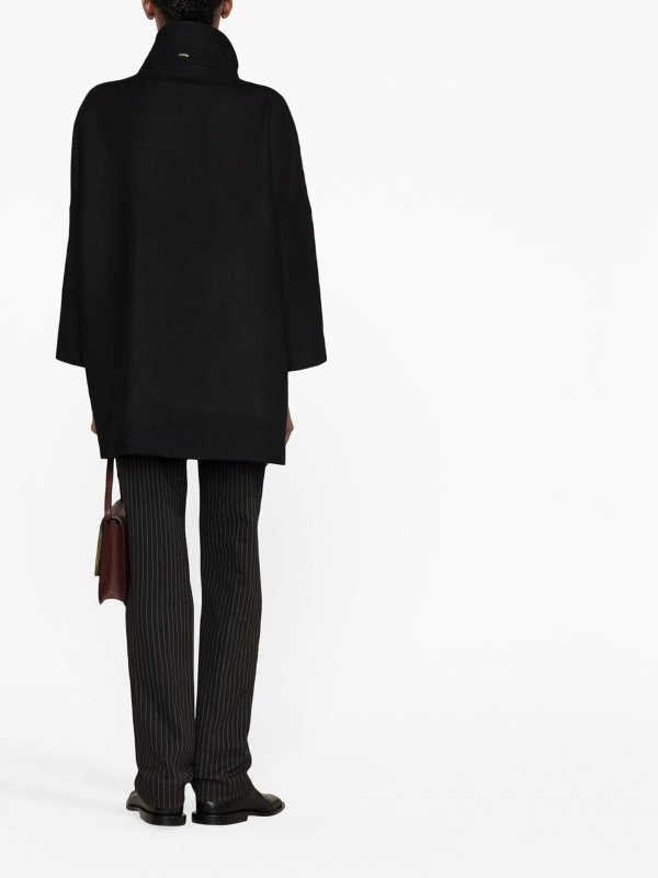 The Best Shops HERNO: short coats - wool midi coat