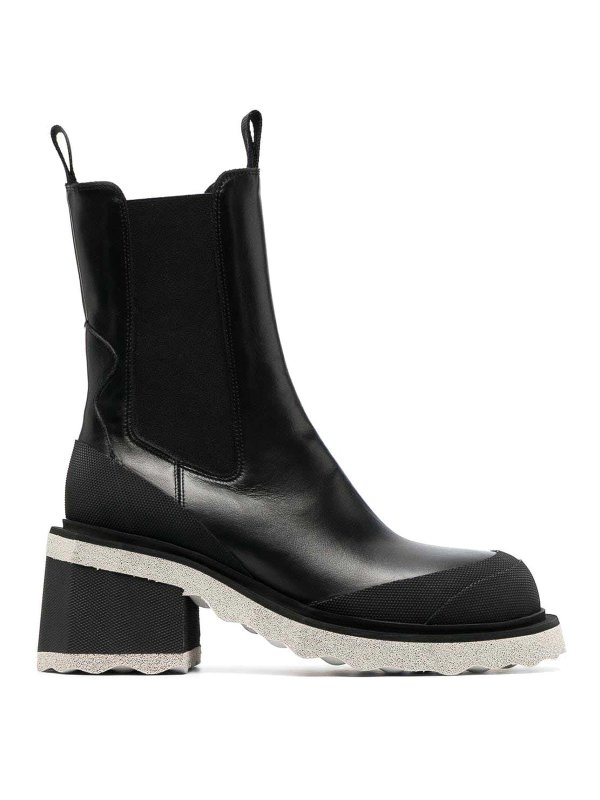 OFF-WHITE: Bottes - Bottes - Noir