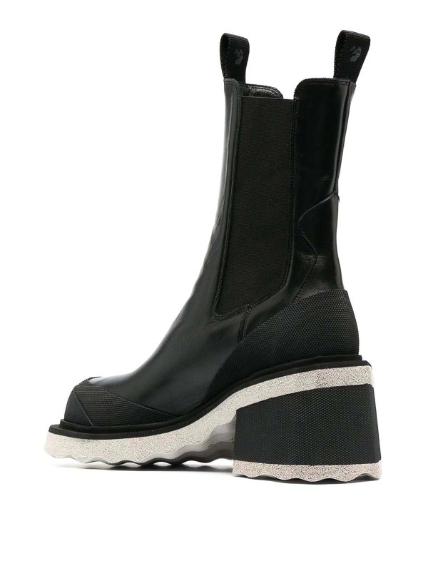 The Best Shops OFF-WHITE: Bottes - Bottes - Noir