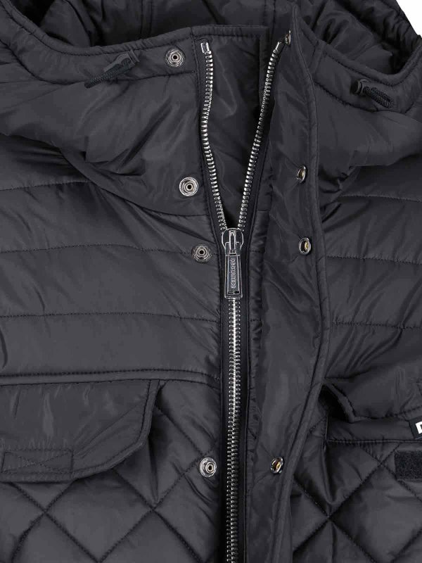 Quilted parka shop online: DSQUARED2
