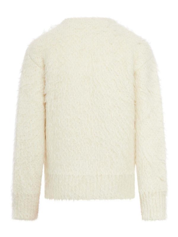 JIL SANDER: Pull col rond online - Pull Col Rond - Beige