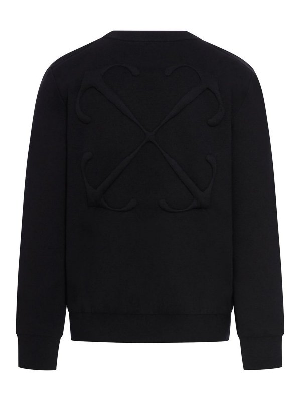 OFF-WHITE: maglia collo rotondo online - girocollo