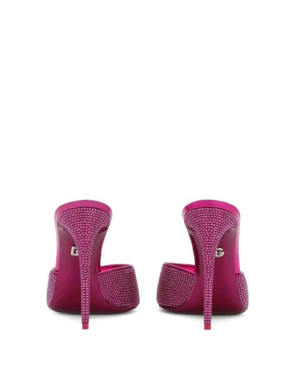 The Best Shops DOLCE & GABBANA: サンダル - サンダル - フクシア