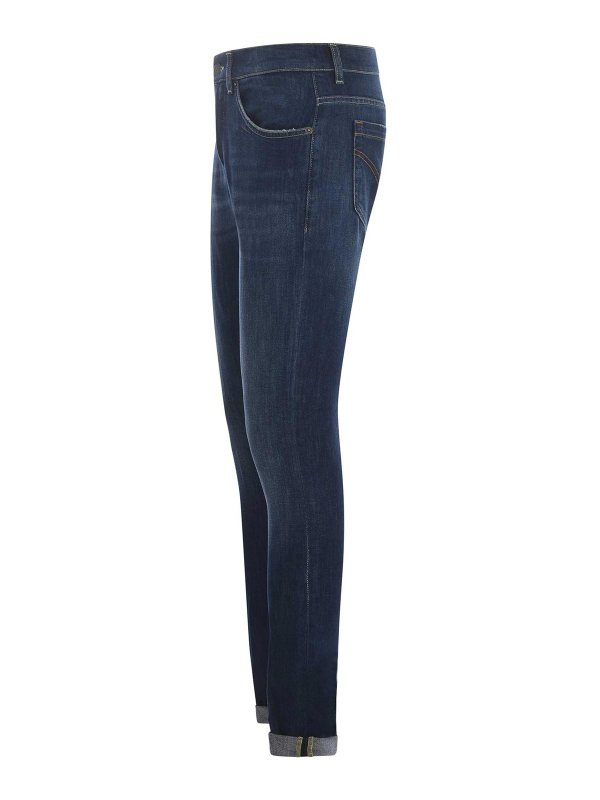 DONDUP: straight leg jeans online - Jeans dondup  in denim stretch