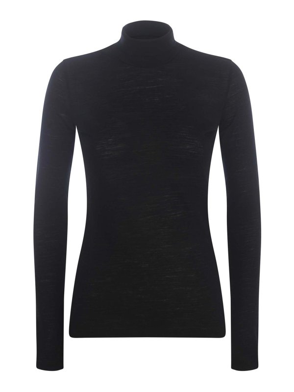 DONDUP: Rollkragenpullover  und Polo-Ausschnitt - Rollkragenpullover - Schwarz